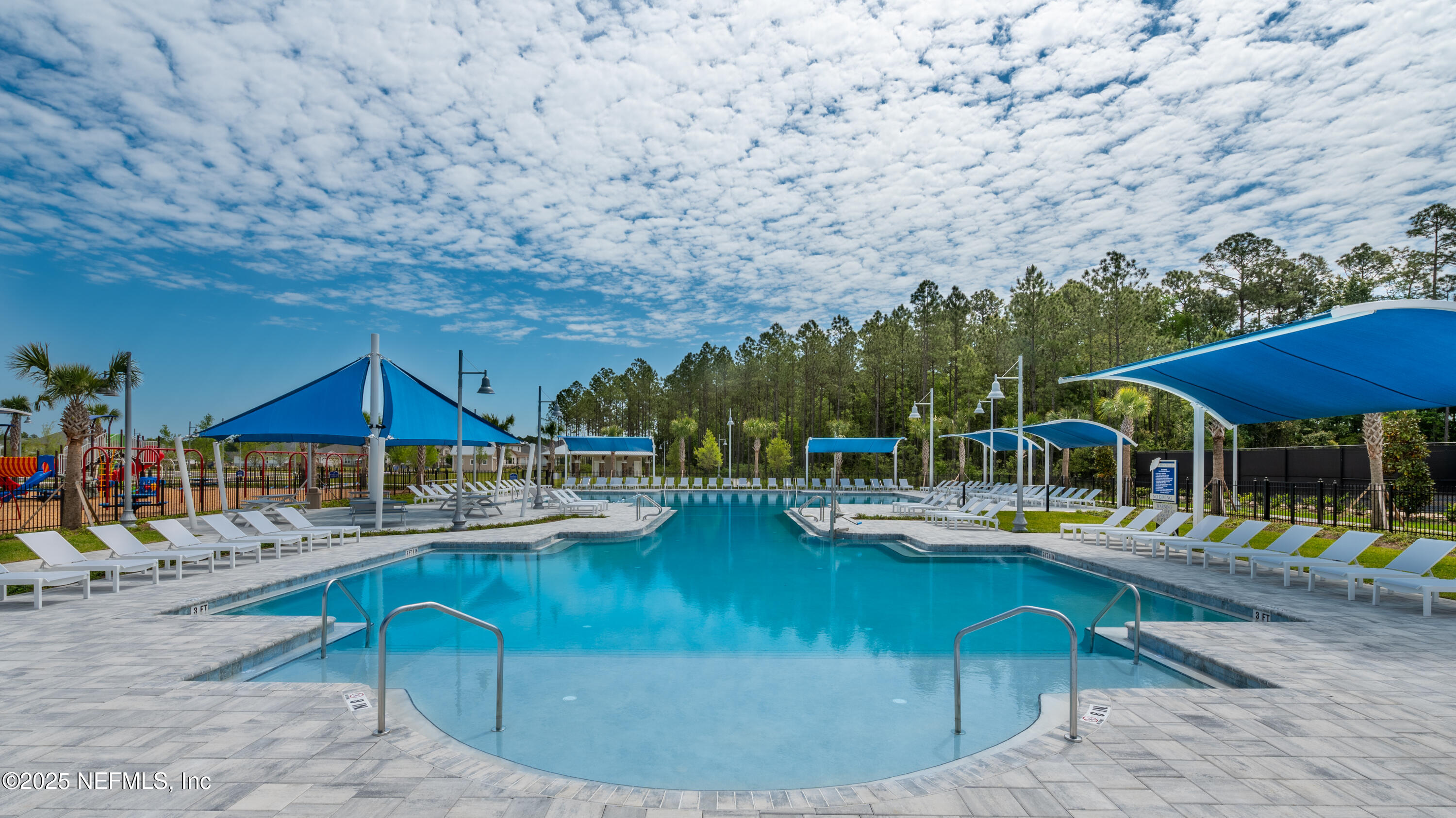 101 Hubbard Bend St. Augustine, FL 32092 - Photo 10 of 42 swimming pool view with a seating space