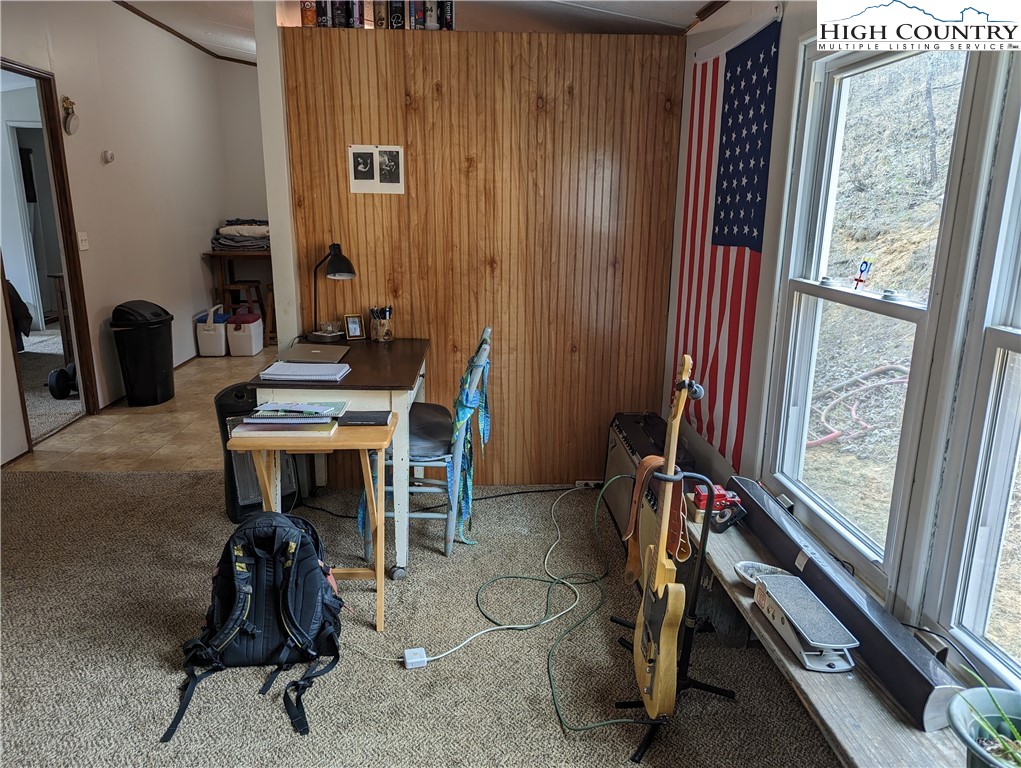 330 Sugarworth Mountain Road Boone, NC 28607 - Photo 21 of 43 a work room with furniture and a window