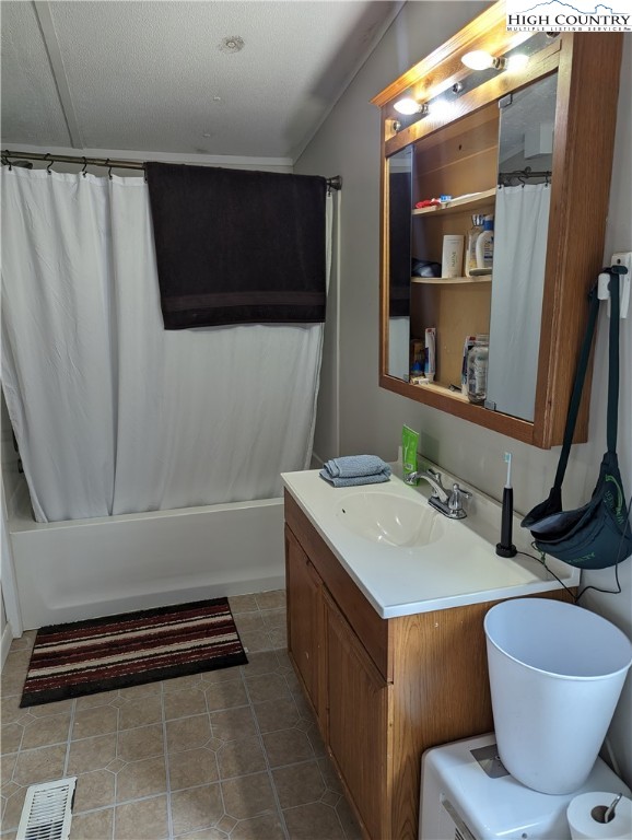 330 Sugarworth Mountain Road Boone, NC 28607 - Photo 32 of 43 a bathroom with a sink and a mirror