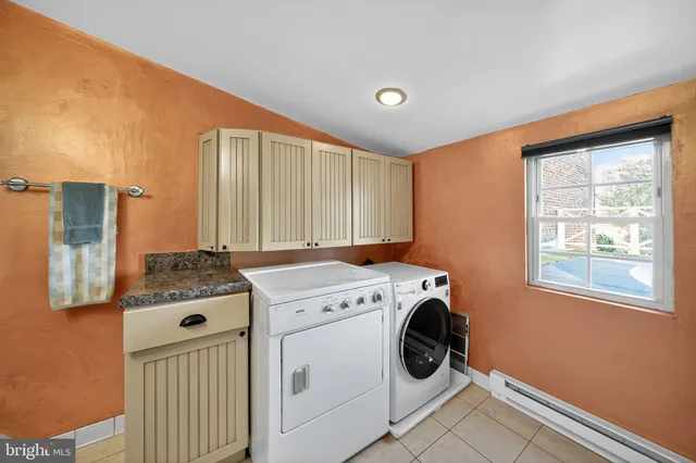 a workspace with furniture and window