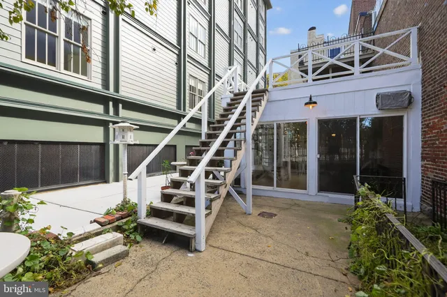 a view of outdoor space and deck