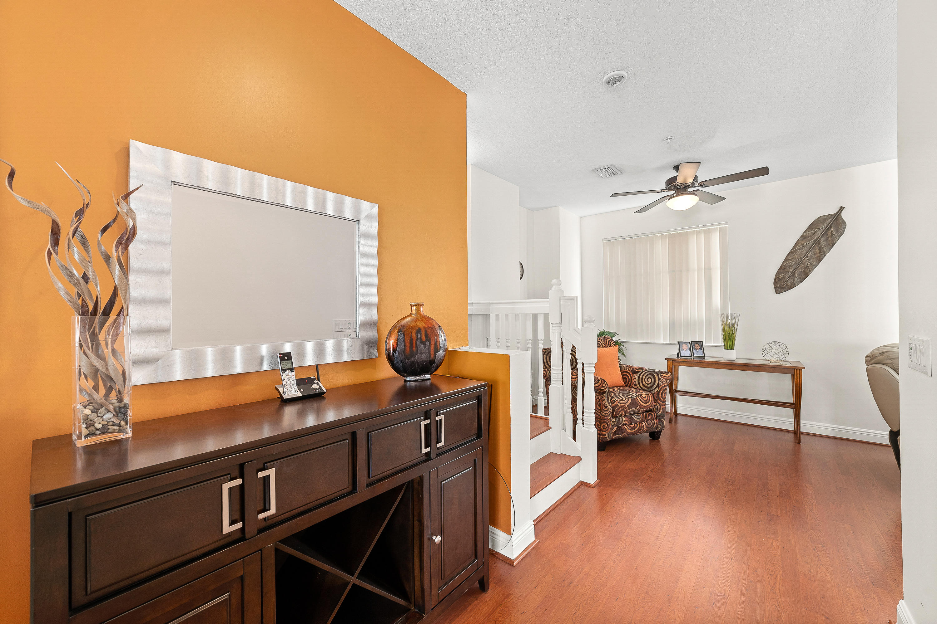 613 Northwest 38th Circle Boca Raton, FL 33431 - Photo 6 of 31 a view of dining room with furniture and wooden floor