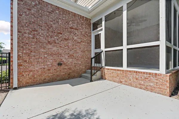 a view of front door