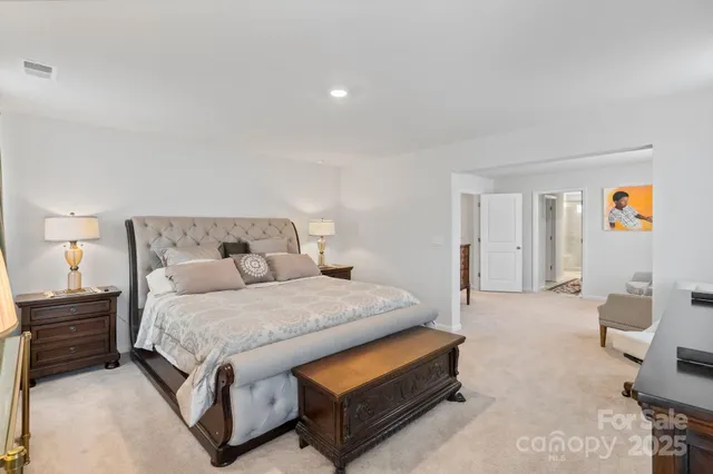 a bathroom with a mirror