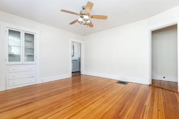 wooden floor in an empty room