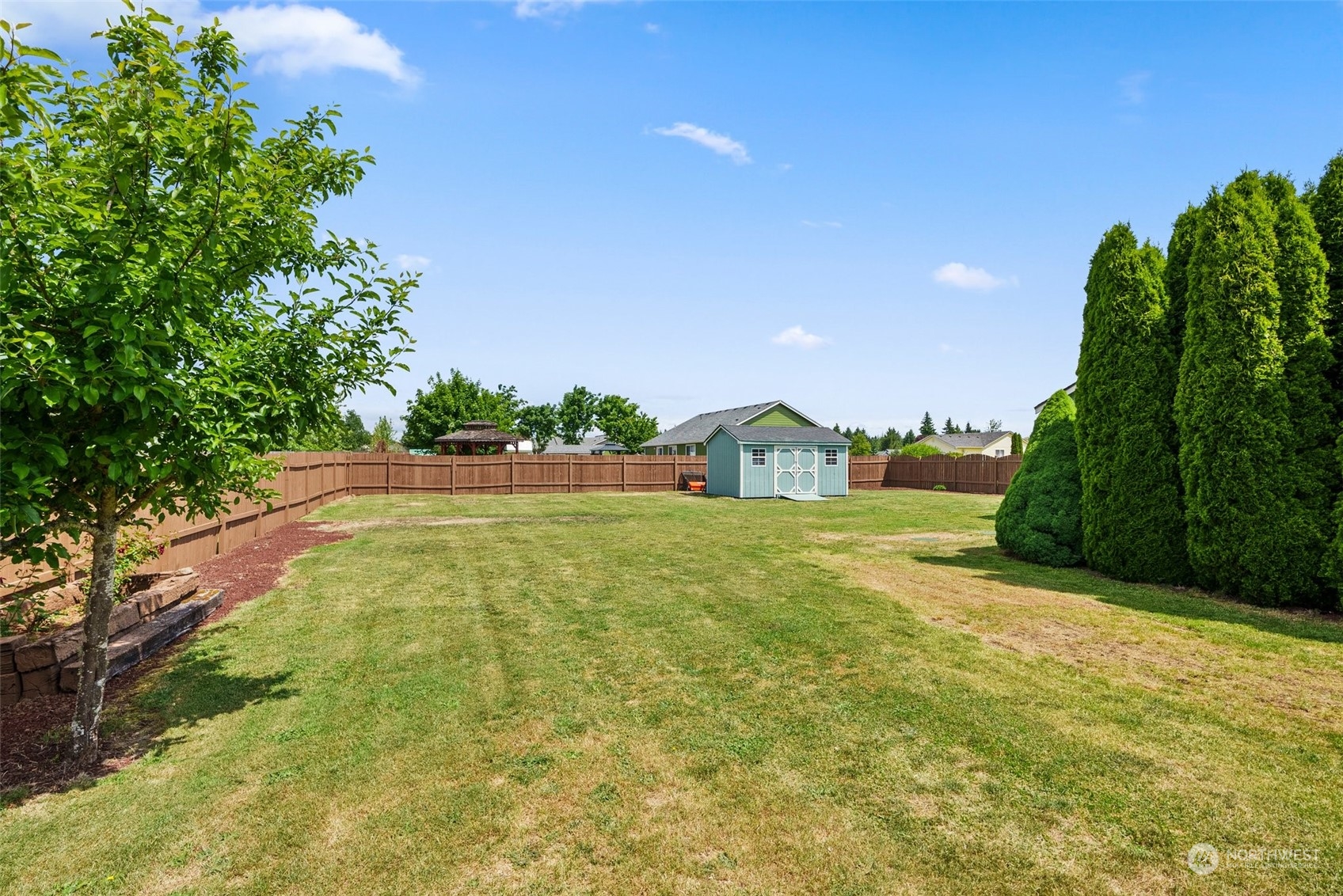 19930 Tahoma Circle Southwest Rochester, WA 98579 - Photo 28 of 29 a view of an outdoor space and a yard