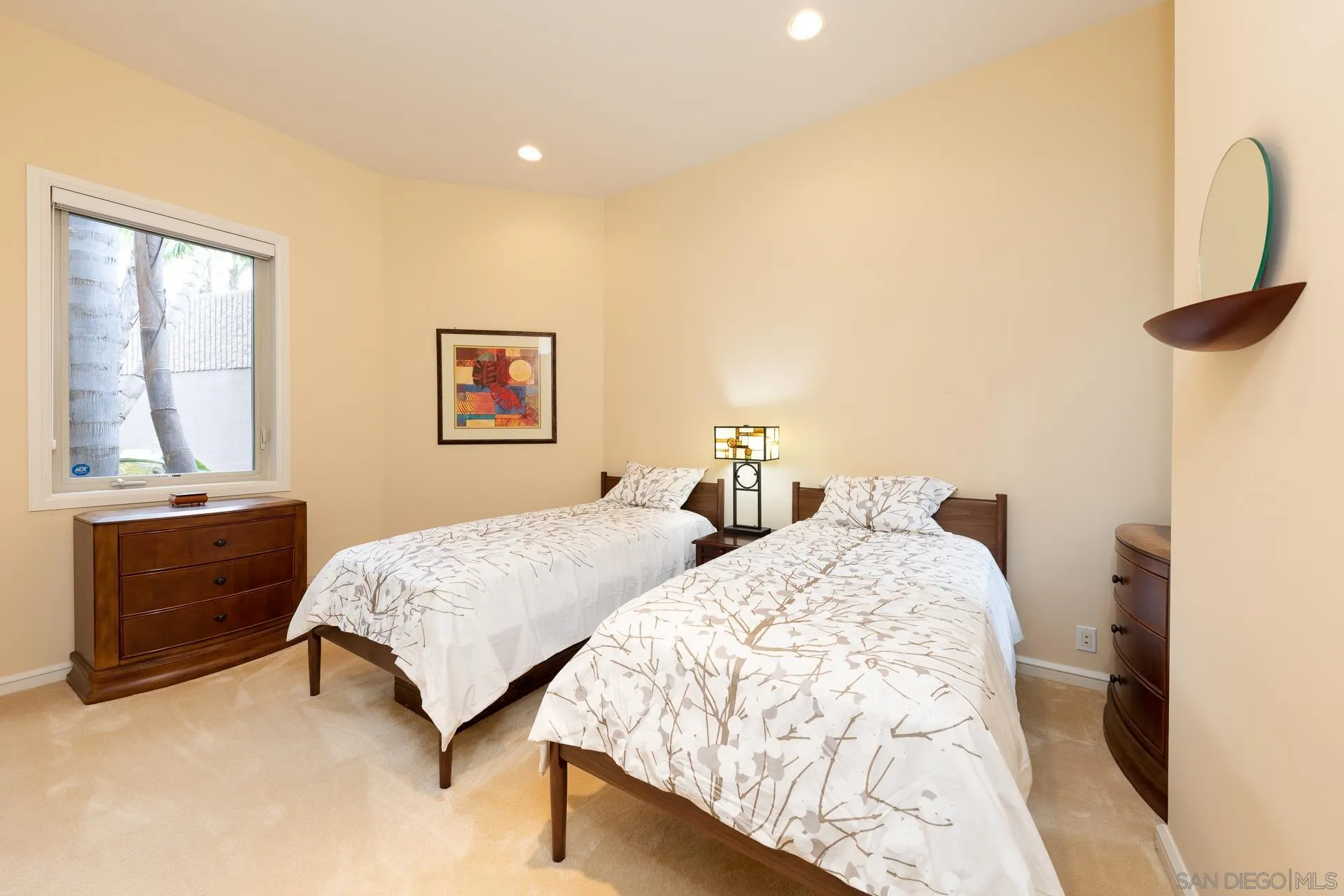 13748 Pine Needles Drive Del Mar, CA 92014 - Photo 27 of 49 a bedroom with two beds and painting on the wall