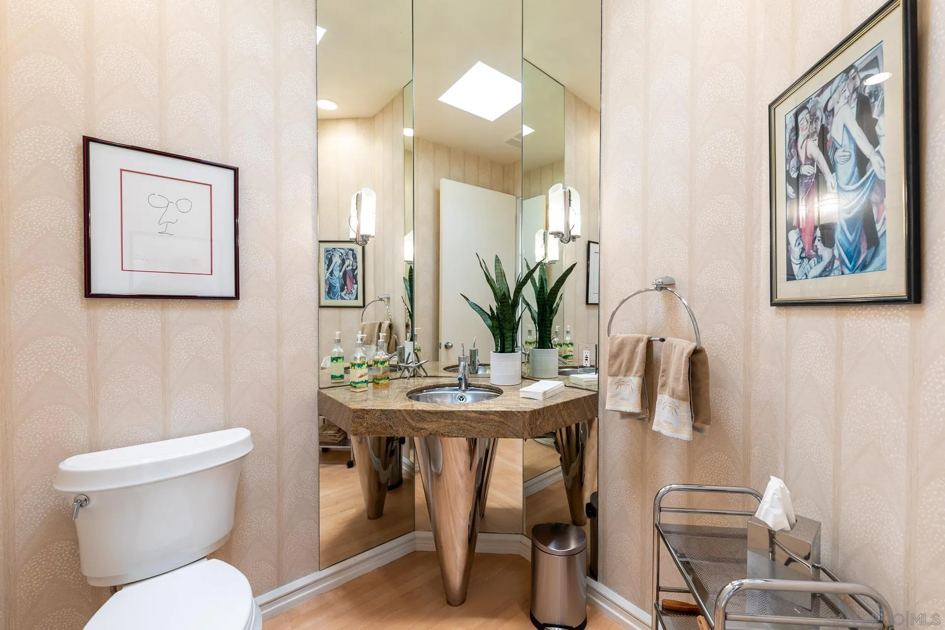 13748 Pine Needles Drive Del Mar, CA 92014 - Photo 30 of 49 a view of a dining room with furniture and wooden floor