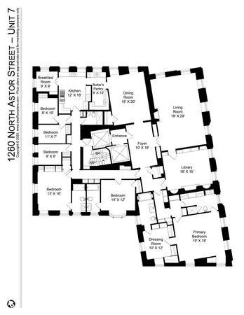 $1,575,000 | 1260 North Astor Street, Unit 7, Chicago, IL 60610