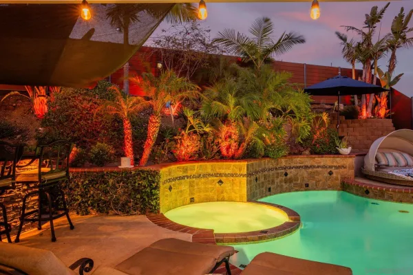 a view of outdoor space and patio