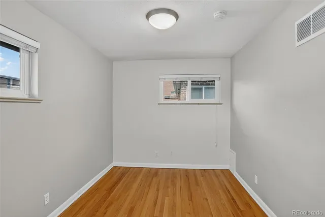 wooden floor in a empty room