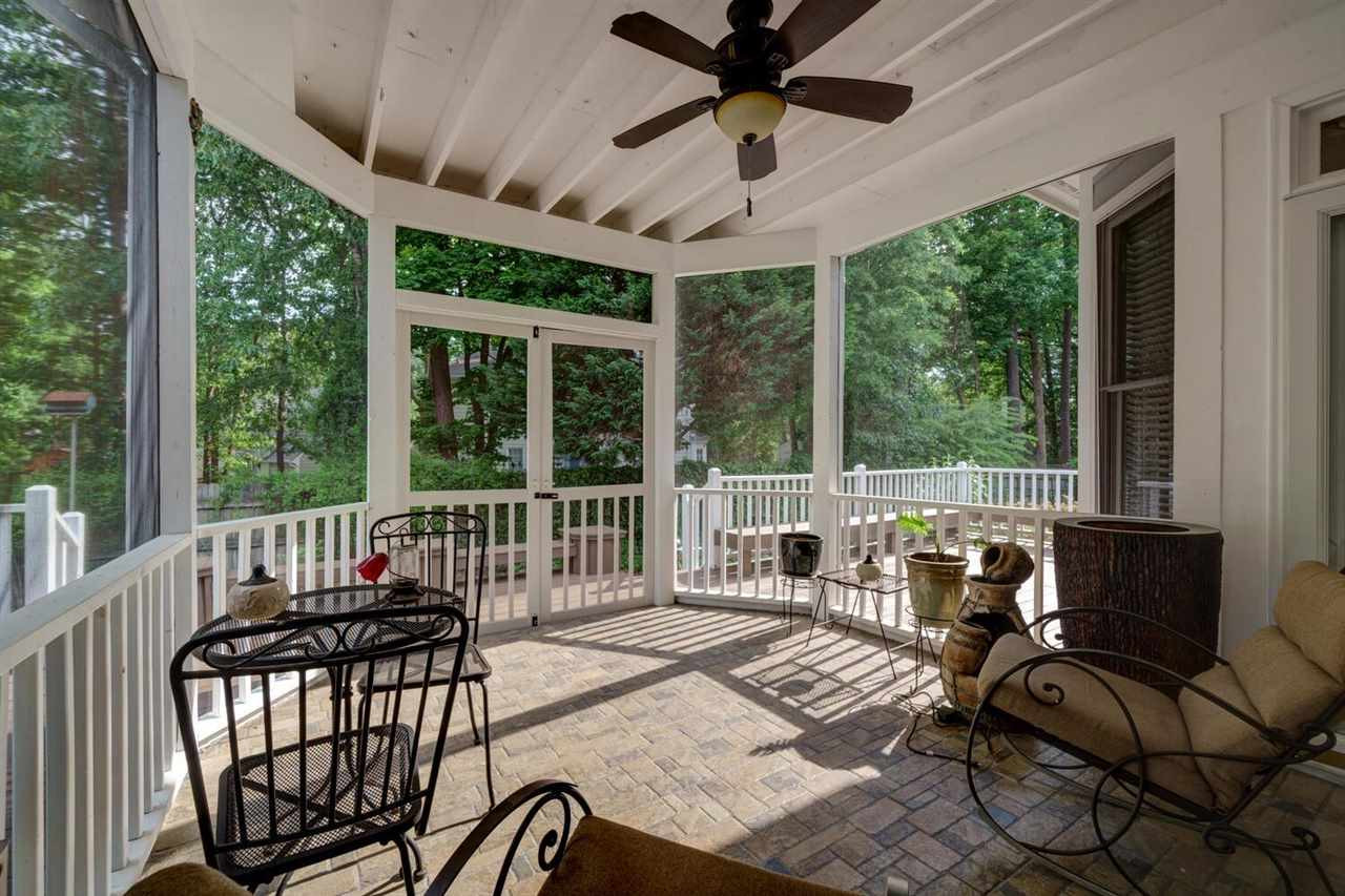 6201 Wyckhurst Court Raleigh, NC 27609 - Photo 16 of 30 Screened Porch