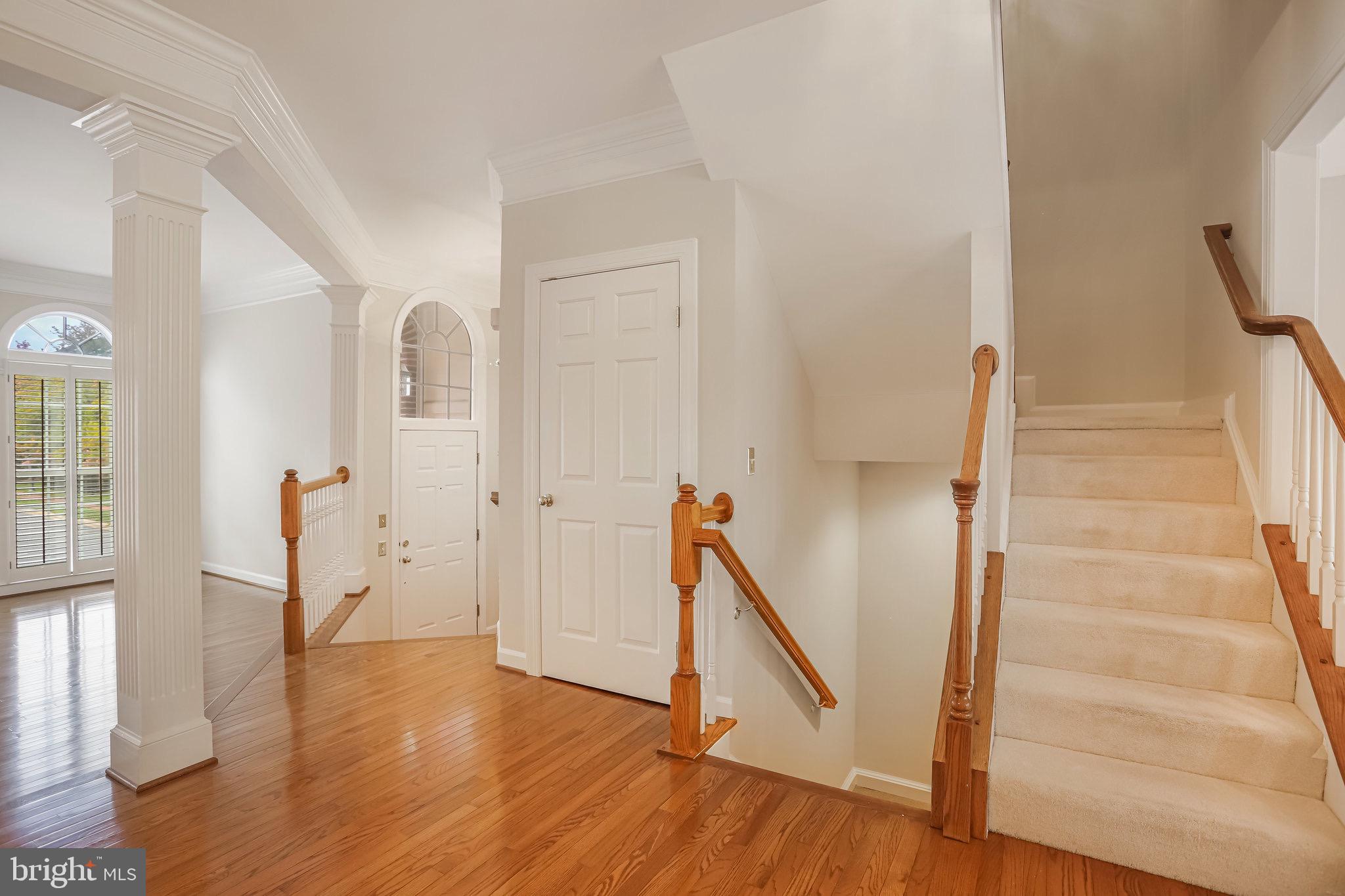 18546 Perdido Bay Terrace Leesburg, VA 20176 - Photo 18 of 57 a view of an entryway with staircase