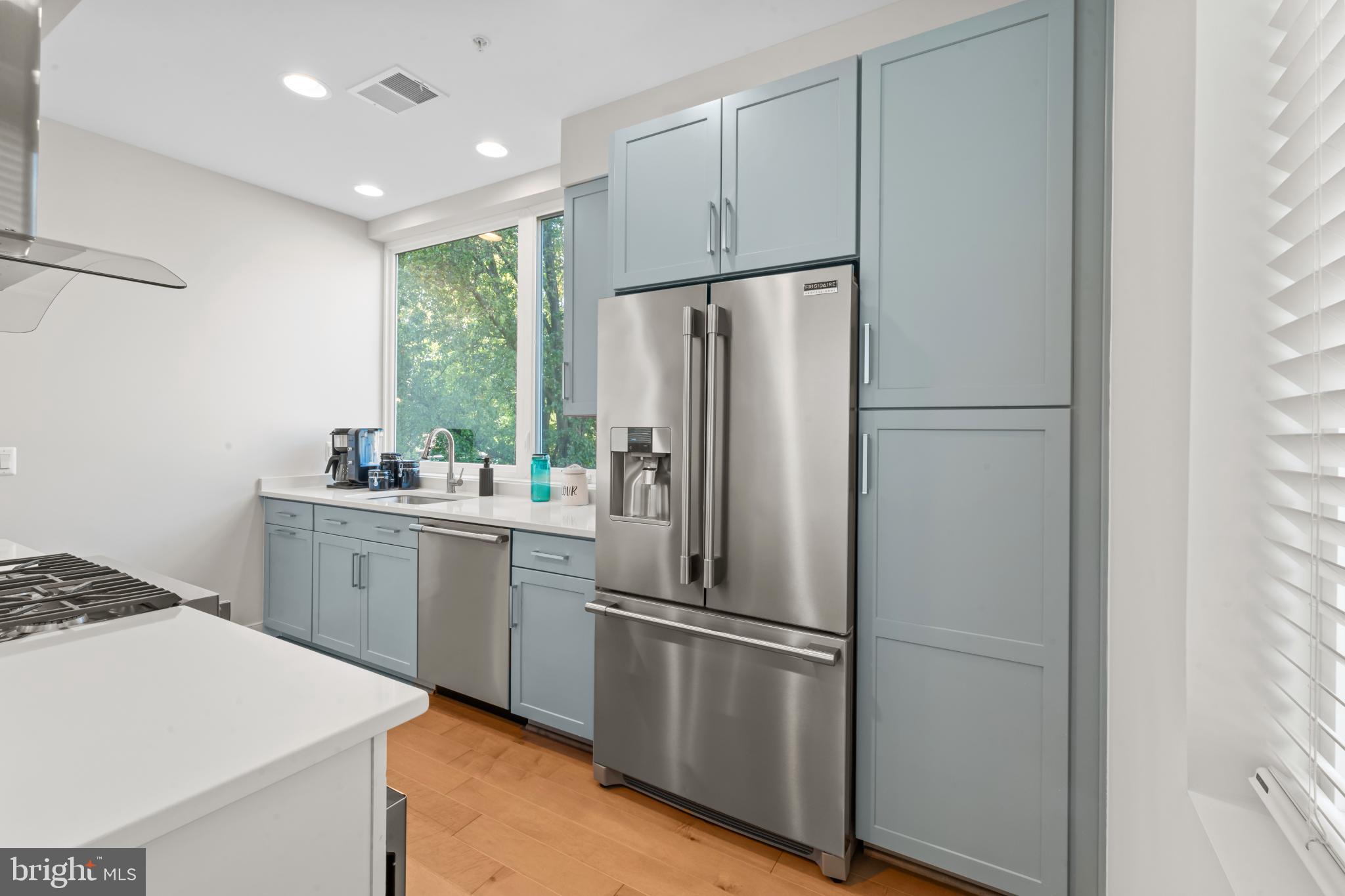 2823 24th Road South Arlington, VA 22206 - Photo 14 of 51 Modern kitchen with sleek finishes.