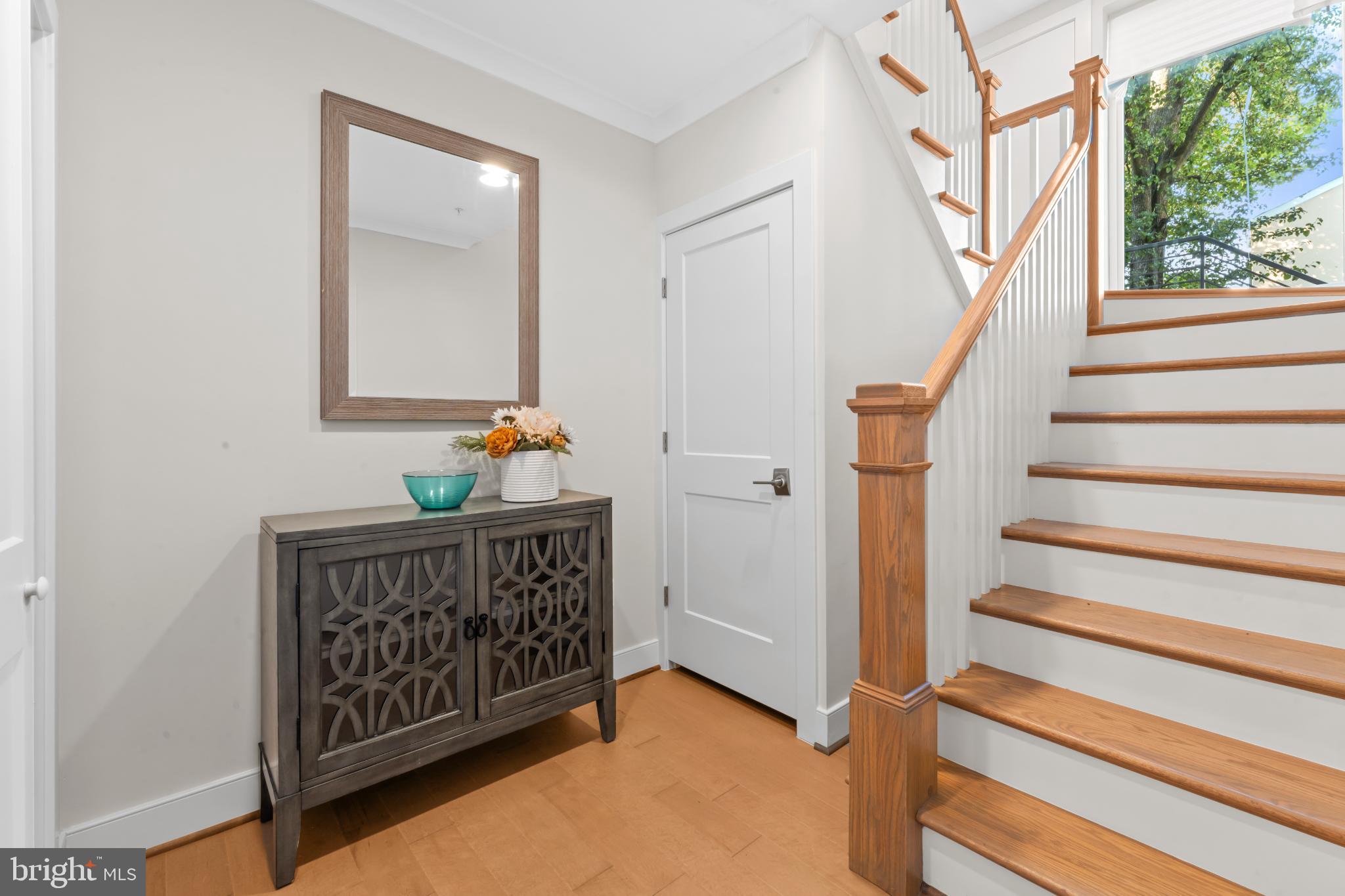 2823 24th Road South Arlington, VA 22206 - Photo 38 of 51 Inviting entryway with elegant staircase.