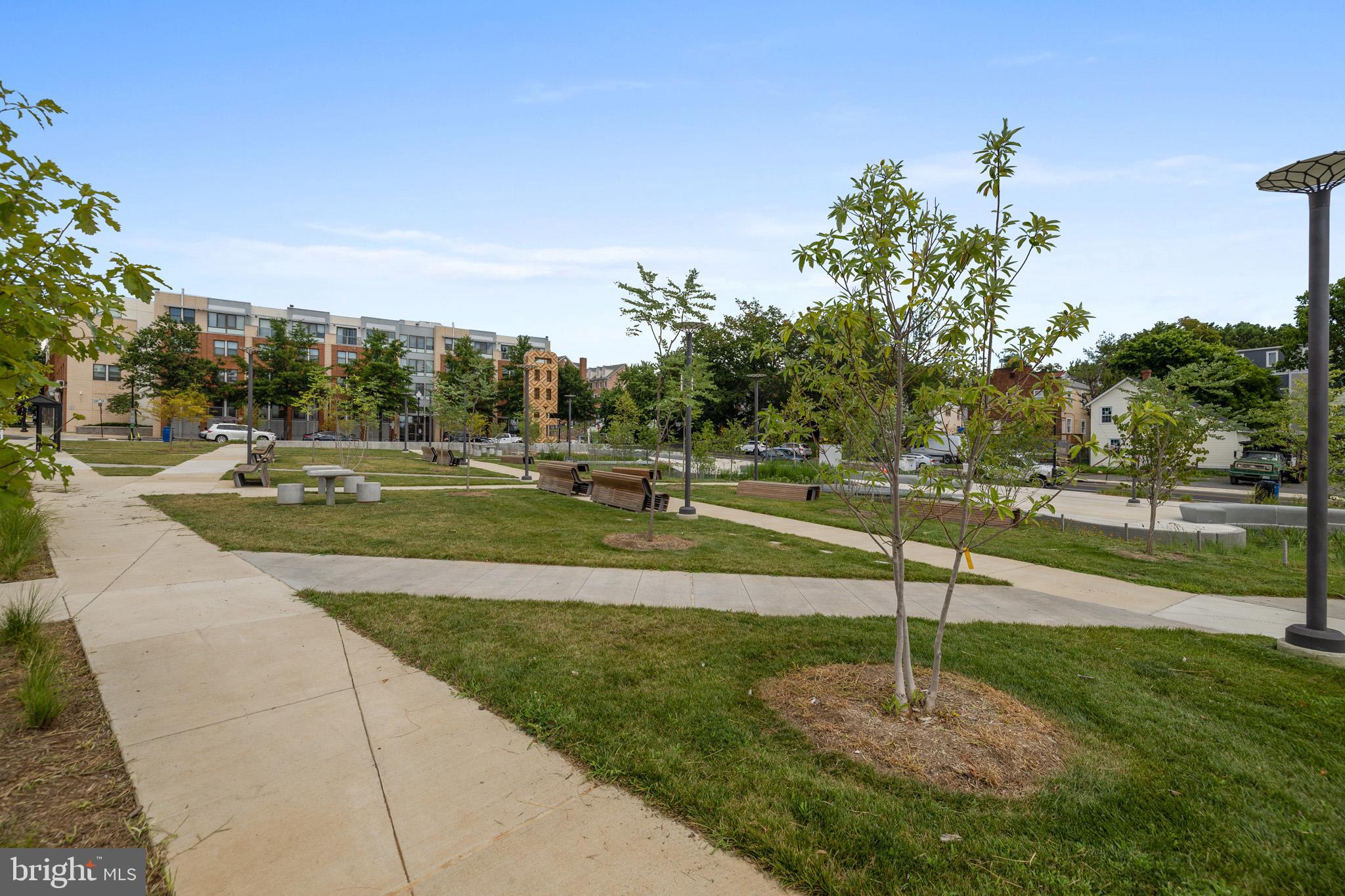 2823 24th Road South Arlington, VA 22206 - Photo 41 of 51 Lush green pathways in a serene park setting.