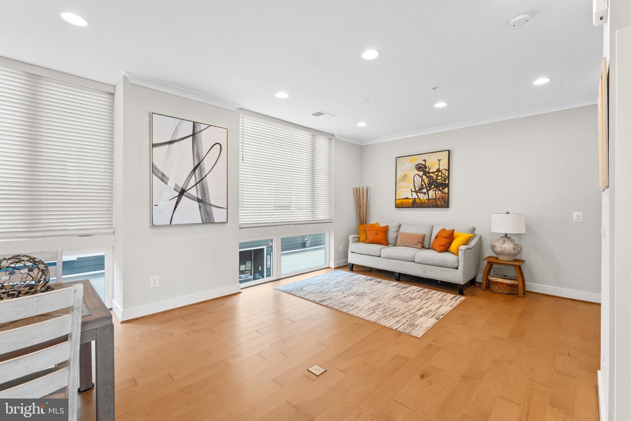 2823 24th Road South Arlington, VA 22206 - Photo 8 of 51 Bright and airy living space with modern art.
