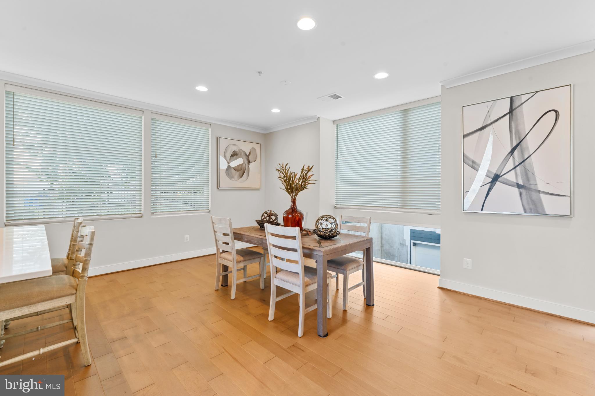 2823 24th Road South Arlington, VA 22206 - Photo 9 of 51 Bright and airy dining space with modern flair.