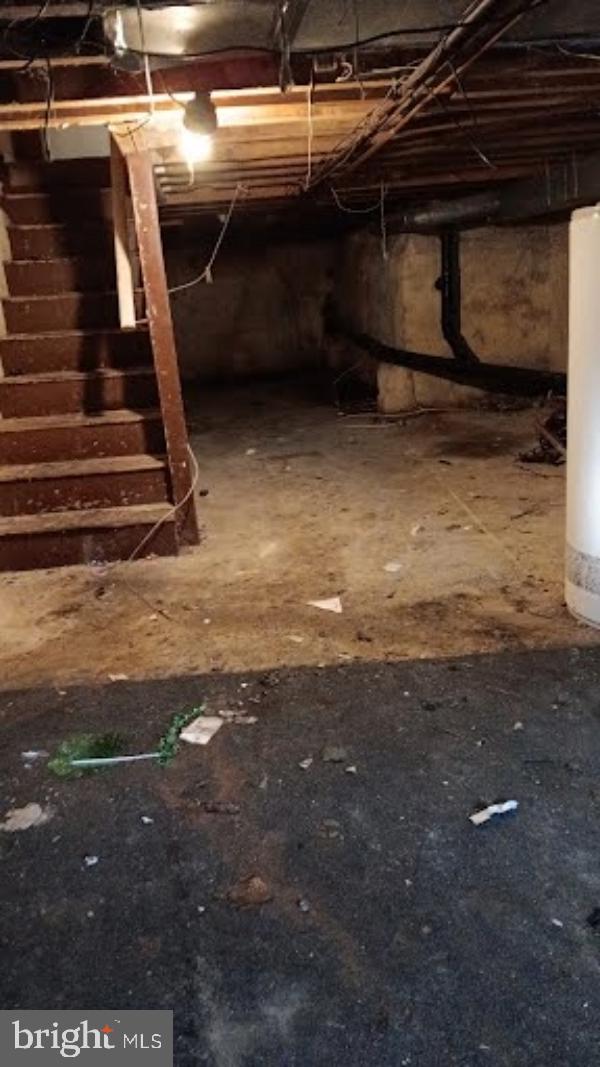 3557 North Marshall Street Philadelphia, PA 19140 - Photo 5 of 9 a view of a garage room with stairs