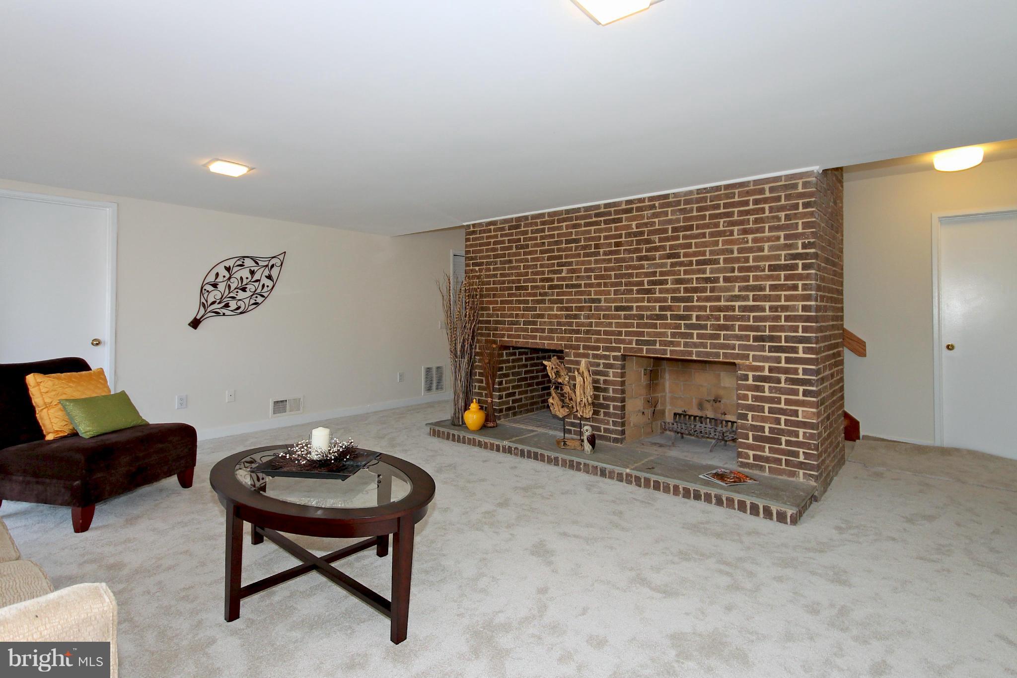 2322 Sawdust Road Vienna, VA 22181 - Photo 15 of 29 Lower Level Fireplace