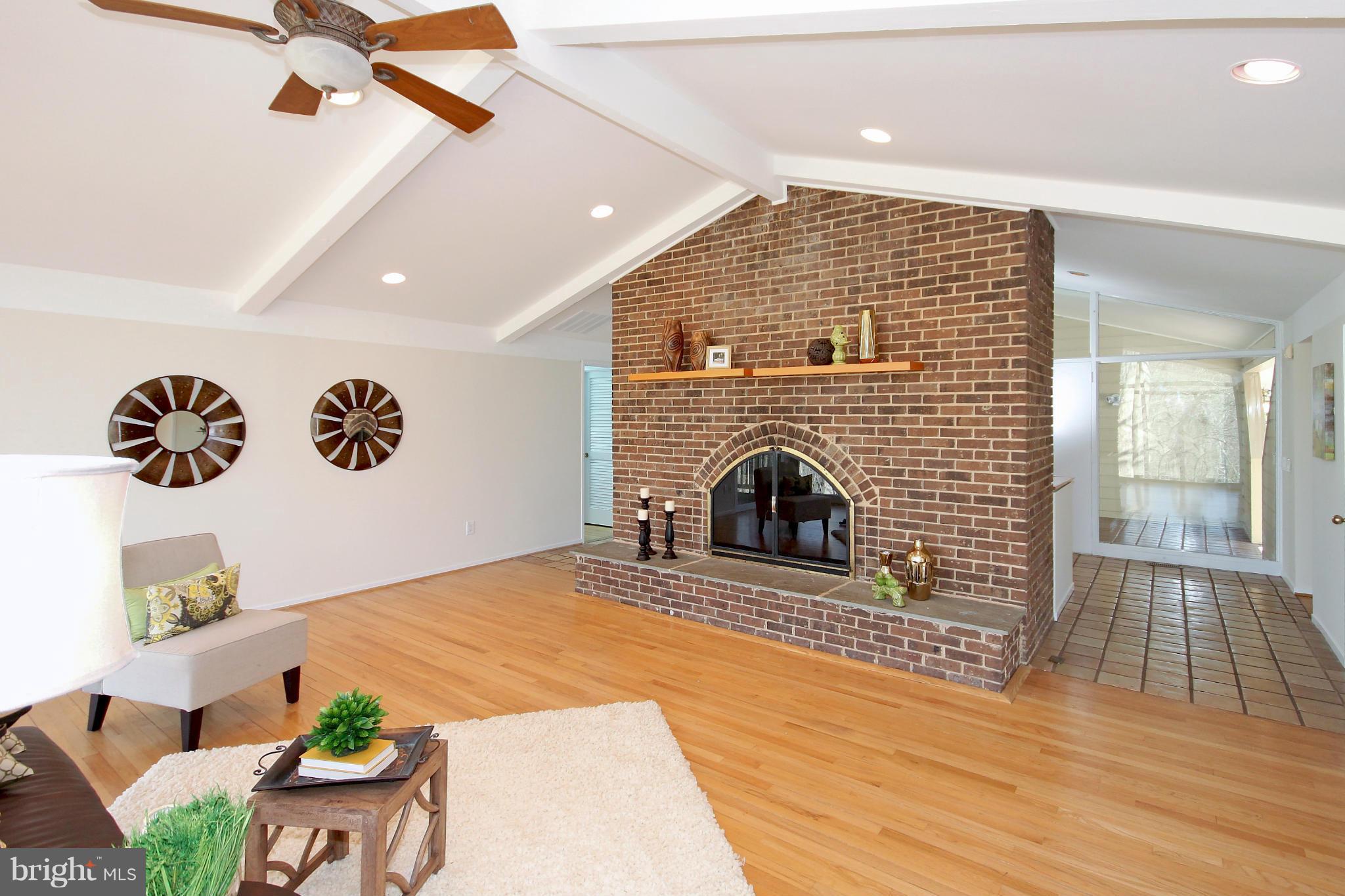 2322 Sawdust Road Vienna, VA 22181 - Photo 9 of 29 Living Room with Fireplace