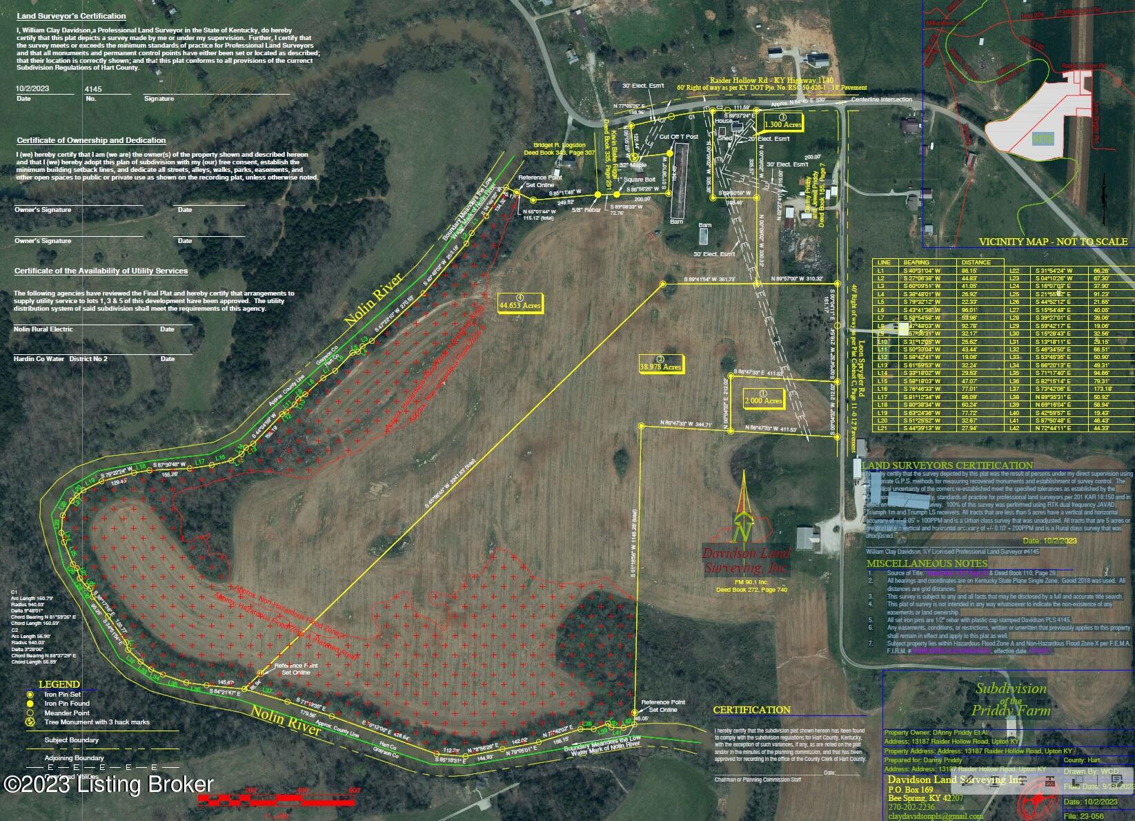 13187 Raider Hollow Road Upton, KY 42784 - Photo 9 of 27 Aerial Plat