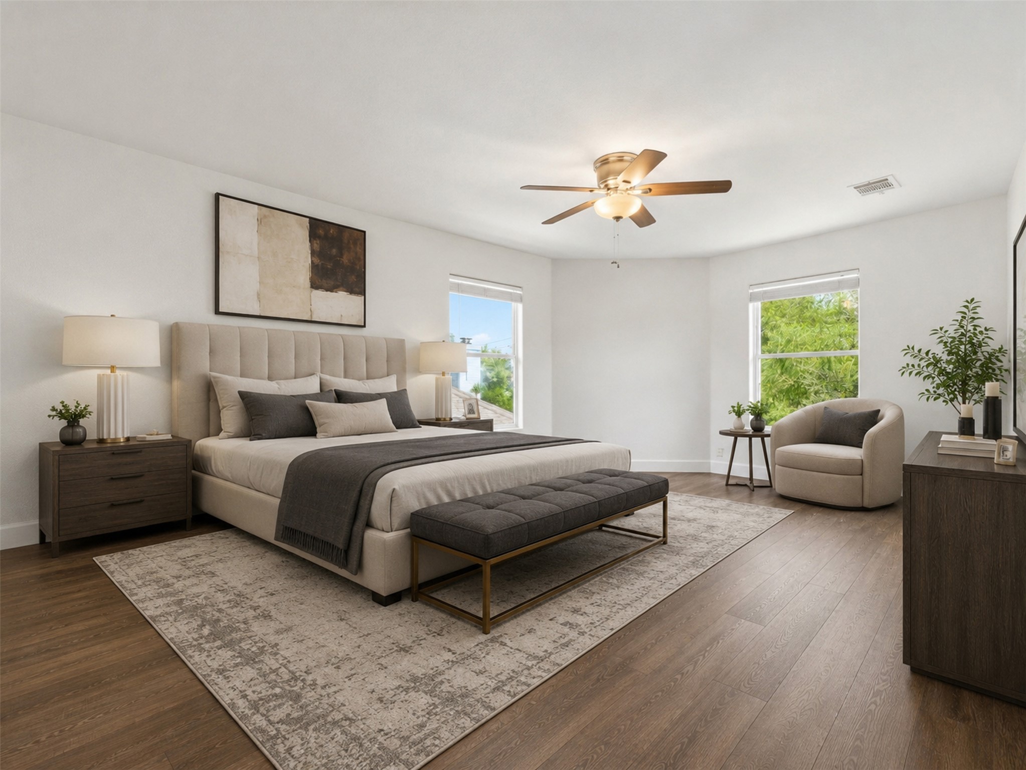 15207 Natural Spring Way Austin, TX 78728 - Photo 24 of 40 Virtually staged guest room.