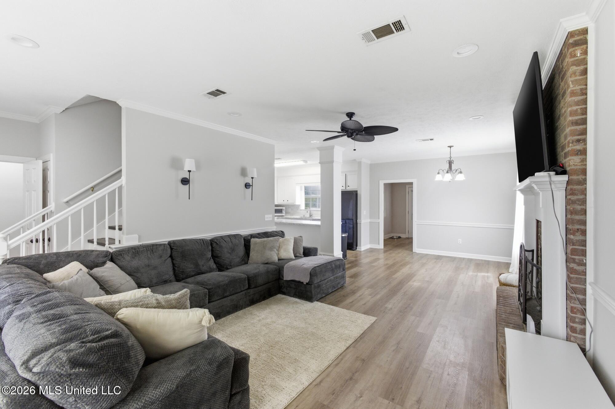 3019 Volley Campbell Road Terry, MS 39170 - Photo 6 of 26 Living Room