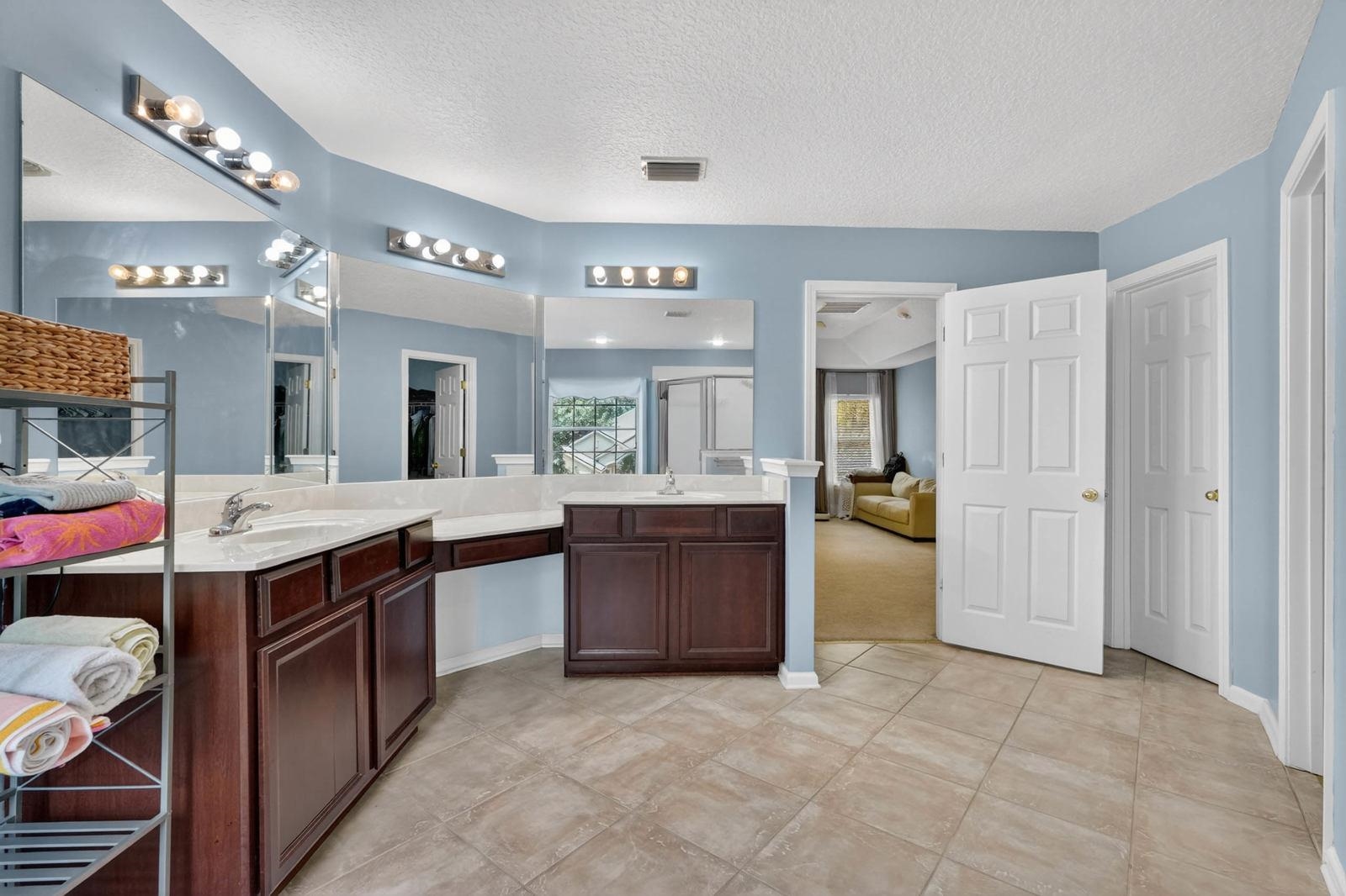 1237 Splendid Ravine Street St. Augustine, FL 32092 - Photo 24 of 62 a large kitchen with kitchen island a sink stainless steel appliances and cabinets