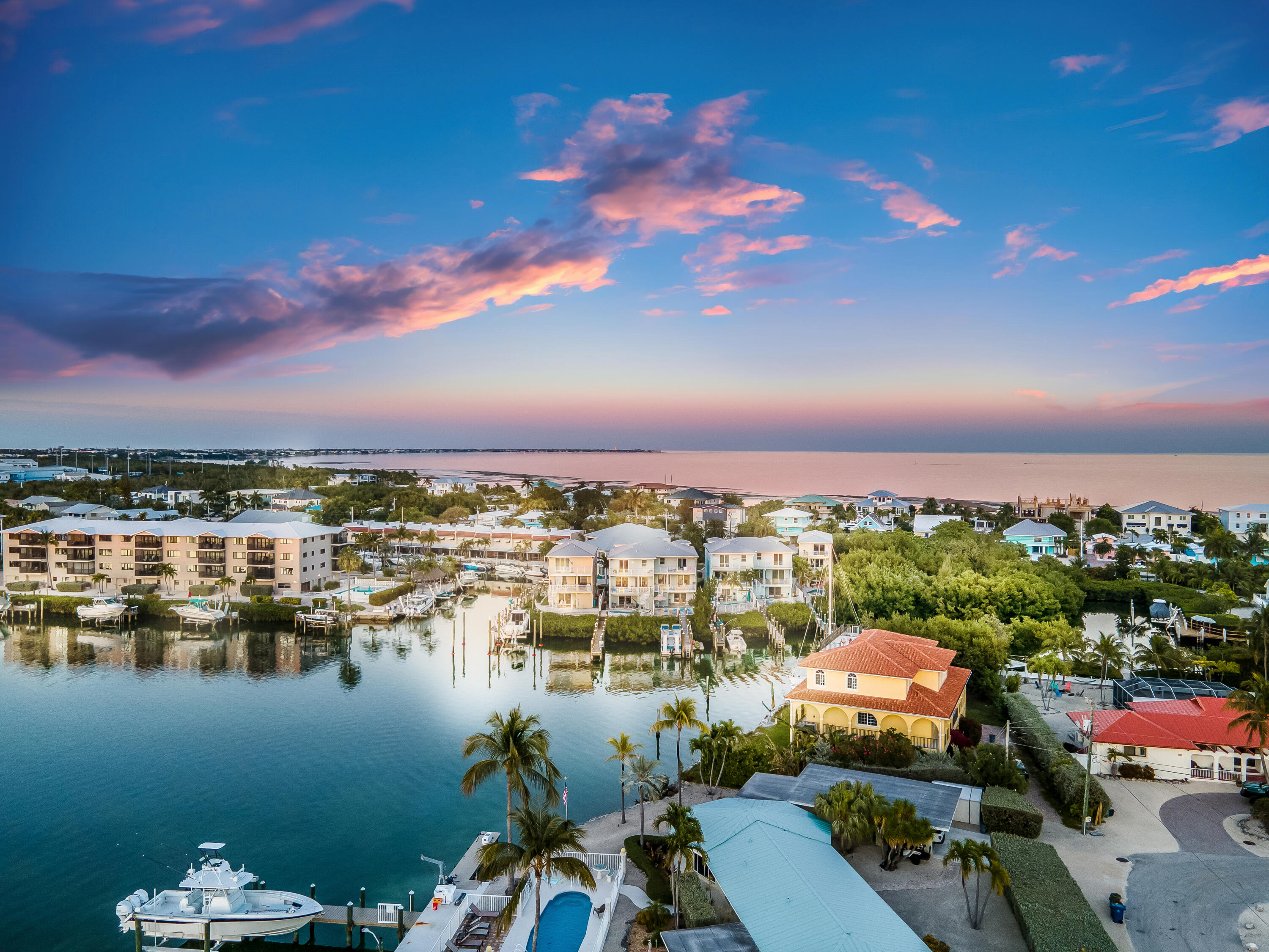 443 Sombrero Beach Road Marathon, FL 33050 - Photo 34 of 68 443 drone twilight-10