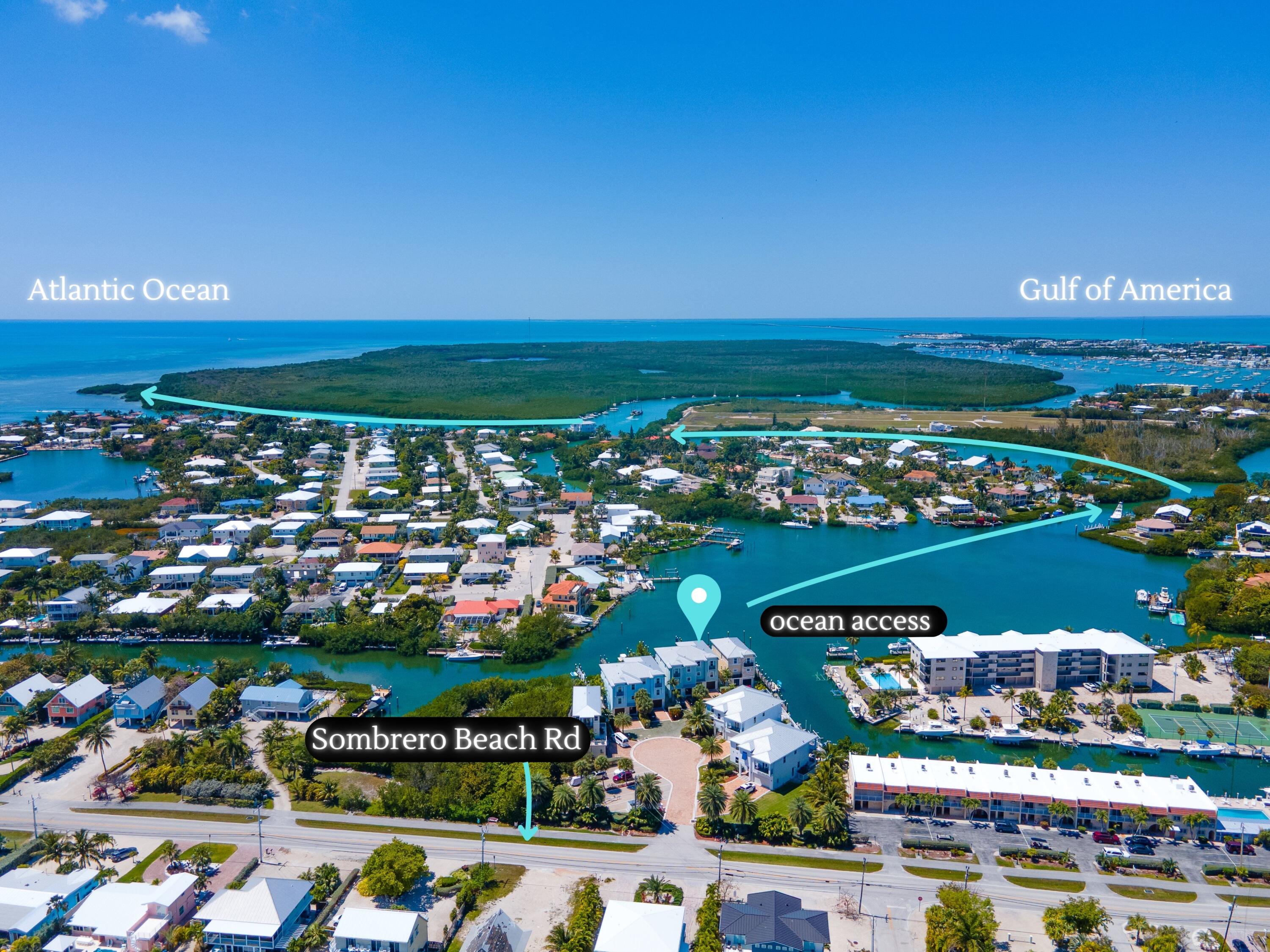 443 Sombrero Beach Road Marathon, FL 33050 - Photo 4 of 68 443 Drone labeling updated-7