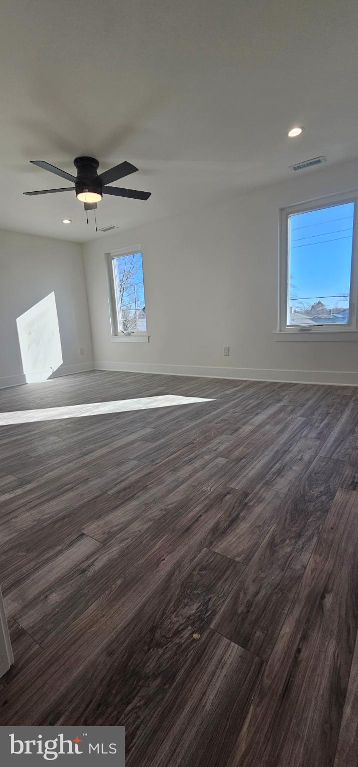 1427 Ocean Pleasantville, NJ 08232 - Photo 22 of 27 wooden floor with a ceiling fan