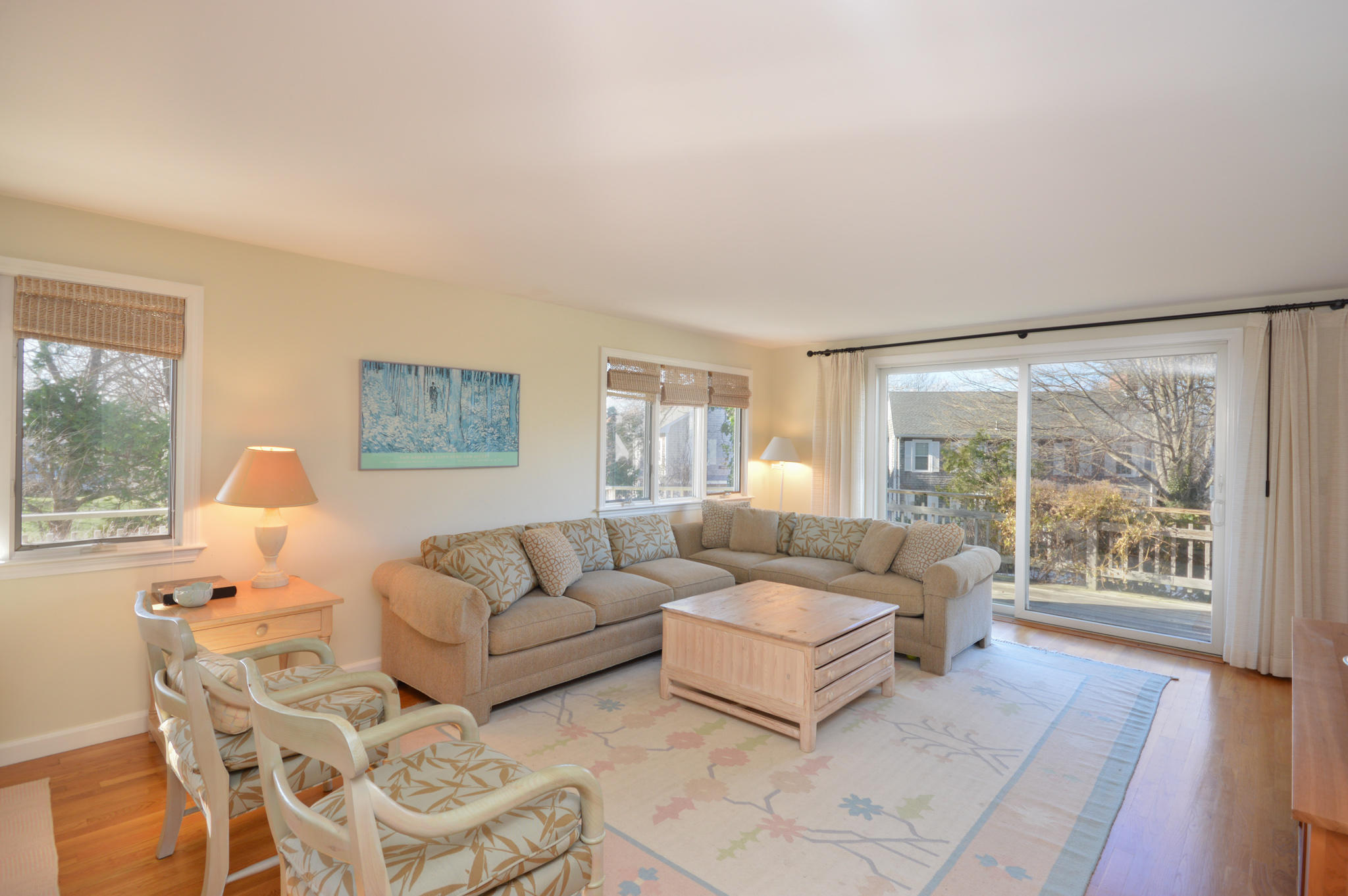 70 Indian Ridge Road Falmouth, MA 02540 - Photo 16 of 38 a living room with furniture and a large window