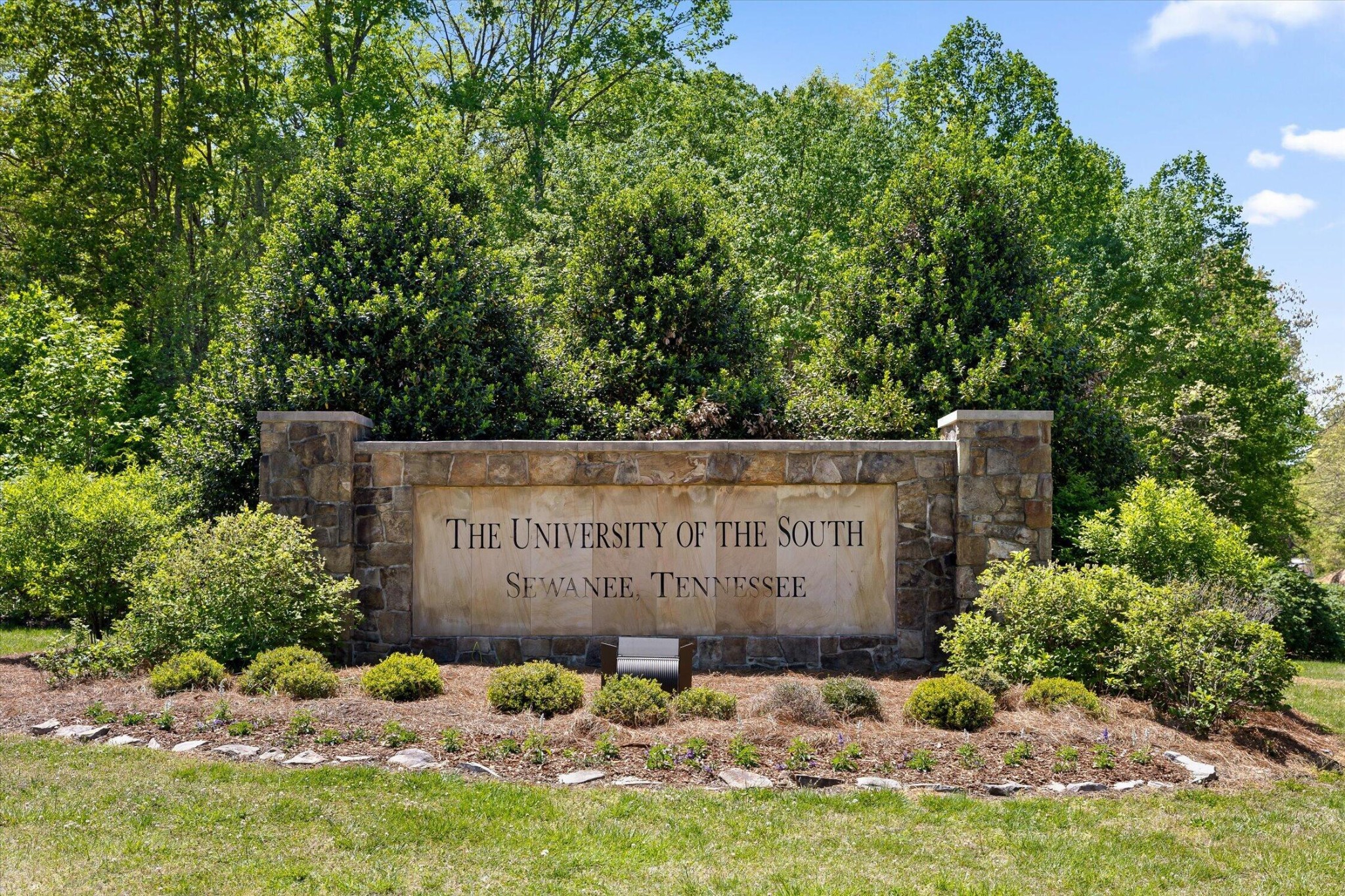 0 Deepwoods Road Sewanee, TN 37375 - Photo 50 of 50 a sign in the middle of a garden
