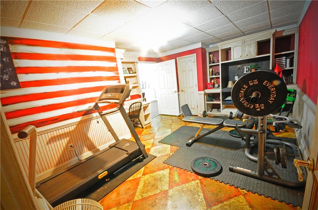 10121 Lakeview Parkway Villa Rica, GA 30180 - Photo 33 of 55 a view of a room with gym equipment