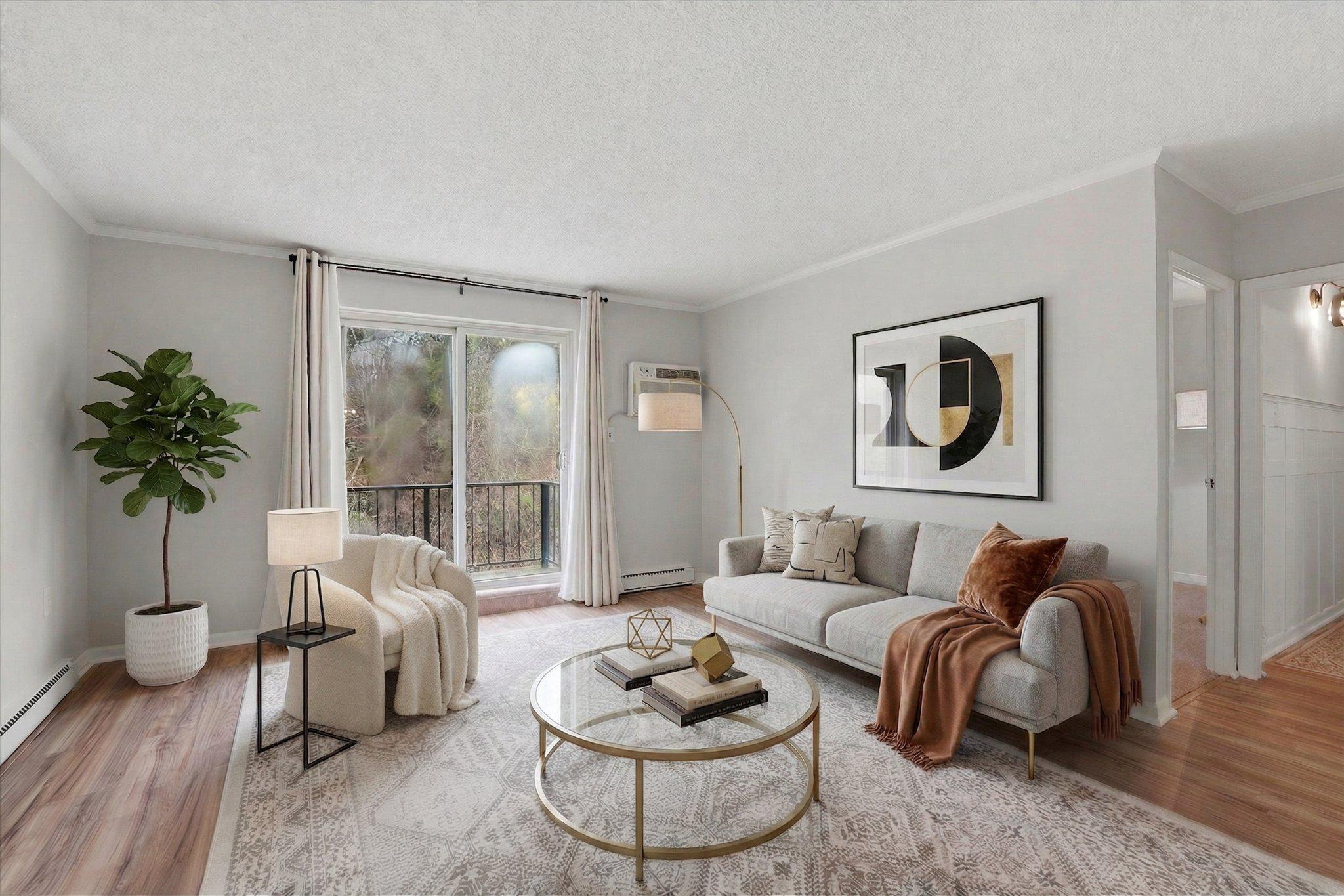 400 Glendale Road, Unit E34 Havertown, PA 19083 - Photo 6 of 31 AI Staged - Modern elegance in a cozy space.