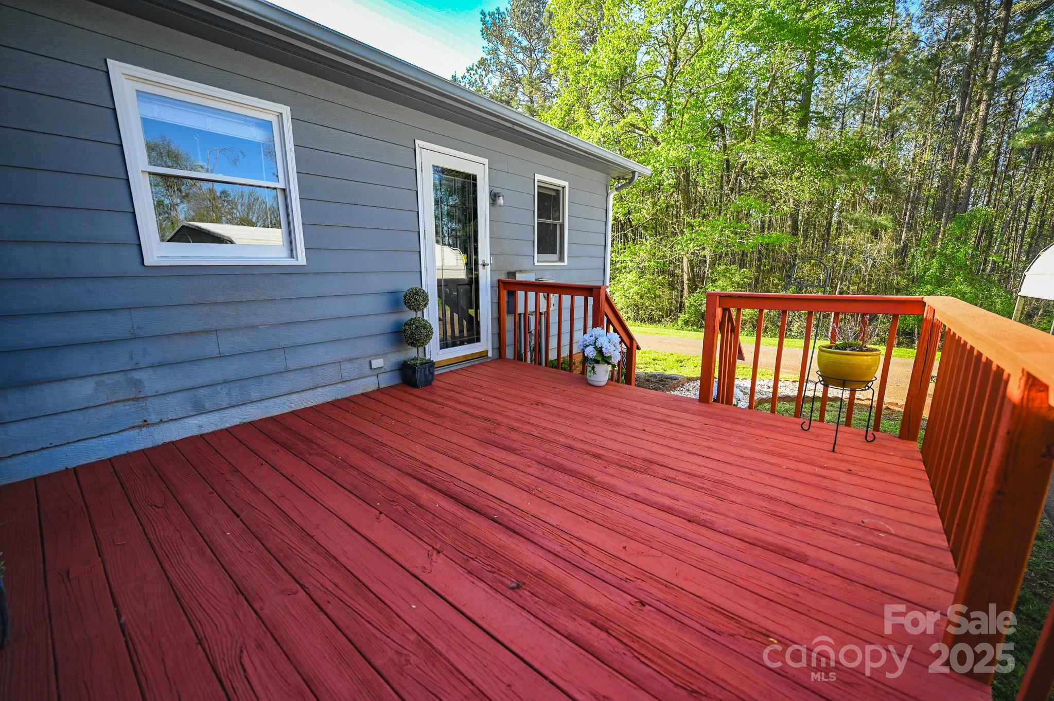 1469 Pearidge Road Bostic, NC 28018 - Photo 13 of 35 a view of outdoor space with deck and wooden floor