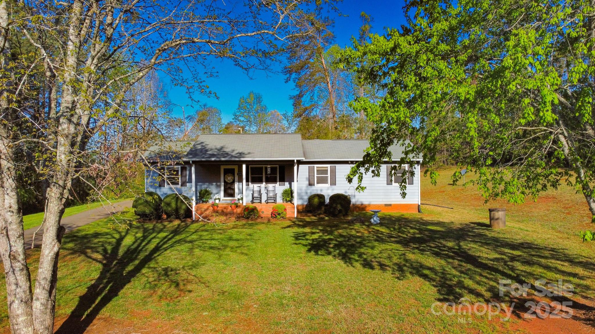 1469 Pearidge Road Bostic, NC 28018 - Photo 6 of 35 a front view of a house with a big yard