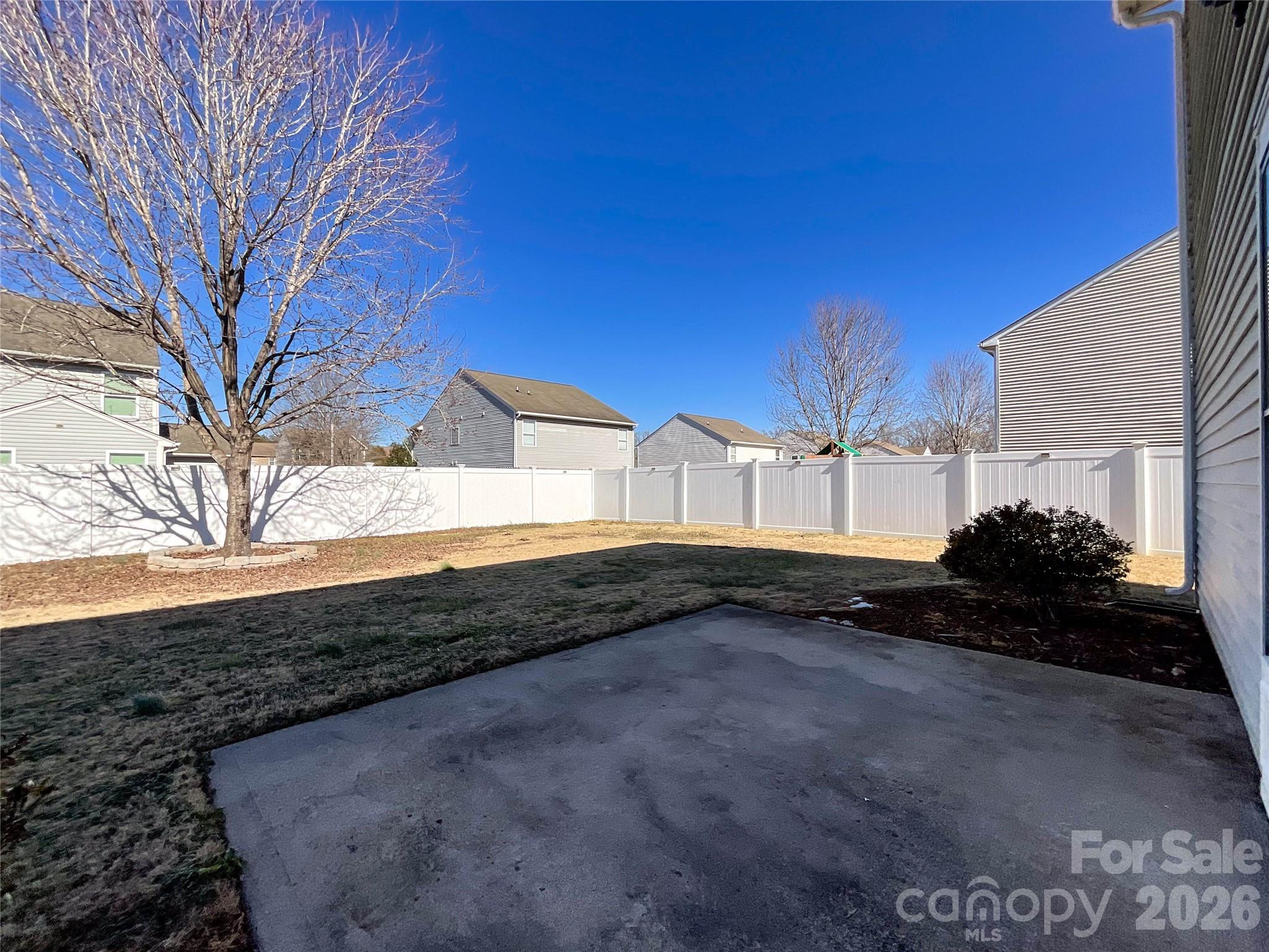 301 Foster Lane Albemarle, NC 28001 - Photo 38 of 41 a view of a backyard of the house