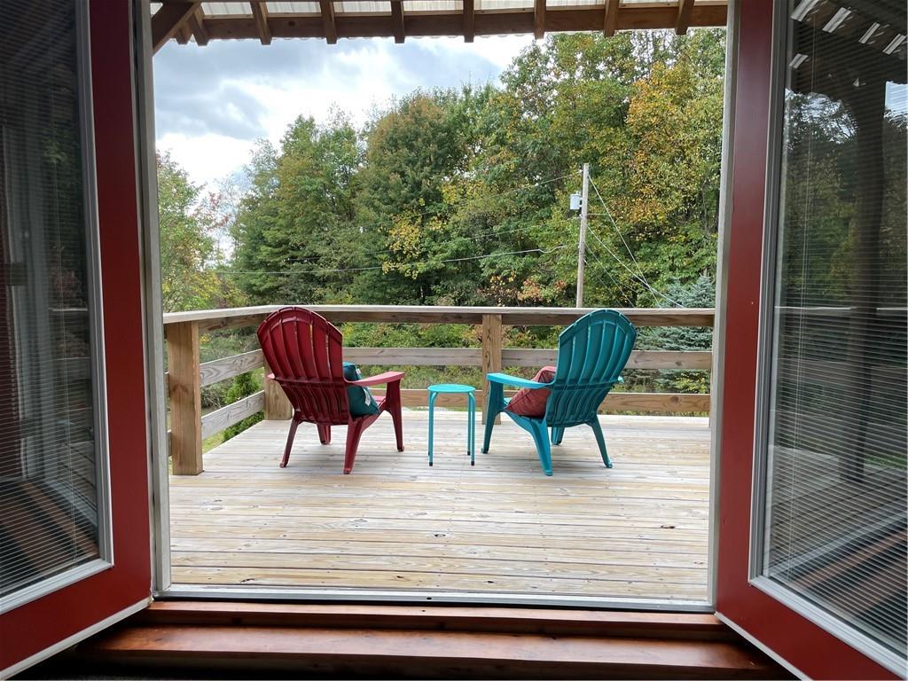 401 Bear Rocks Road Acme, PA 15610 - Photo 14 of 25 a view of a outdoor space with a patio