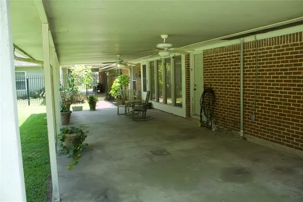 a view of outdoor space and porch