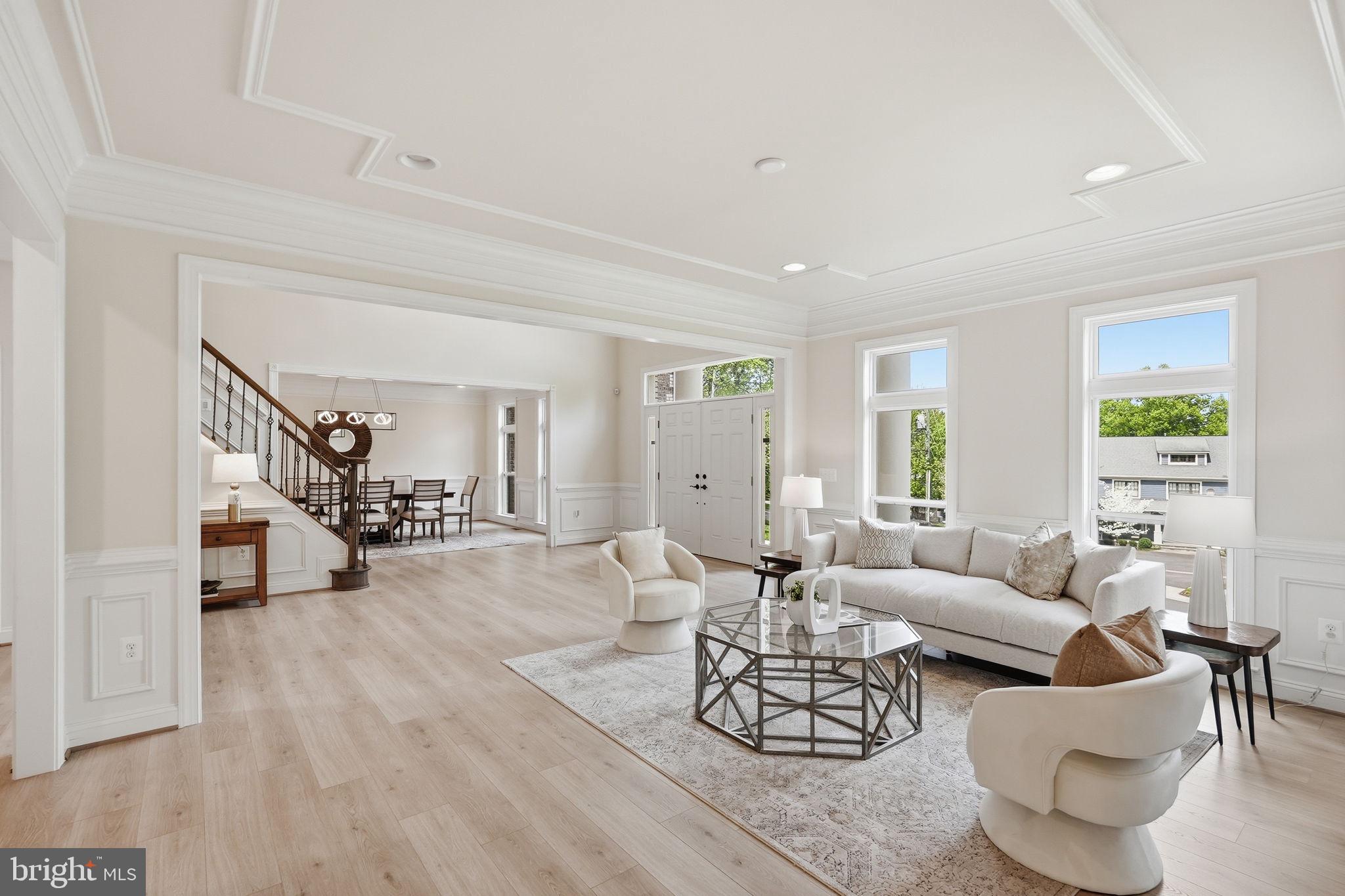 7821 Old Falls Road McLean, VA 22102 - Photo 4 of 47 Formal Living Room Reverse