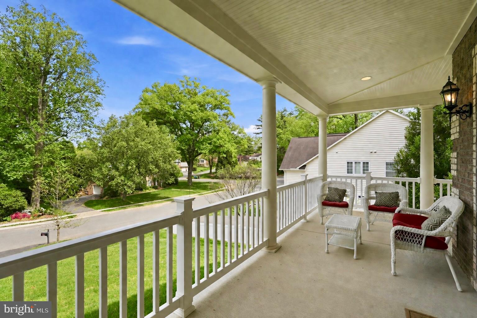 7821 Old Falls Road McLean, VA 22102 - Photo 6 of 47 Covered Porch