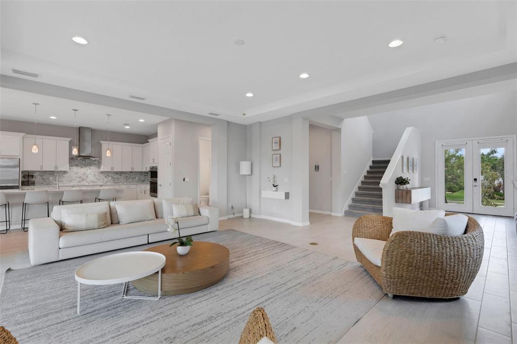 5718 Title Row Drive Bradenton, FL 34210 - Photo 21 of 74 a living room with furniture and a wooden floor