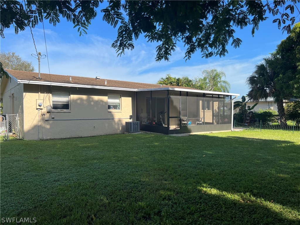 2310 Caladium Road Fort Myers, FL 33905 - Photo 6 of 31 a view of a house with backyard
