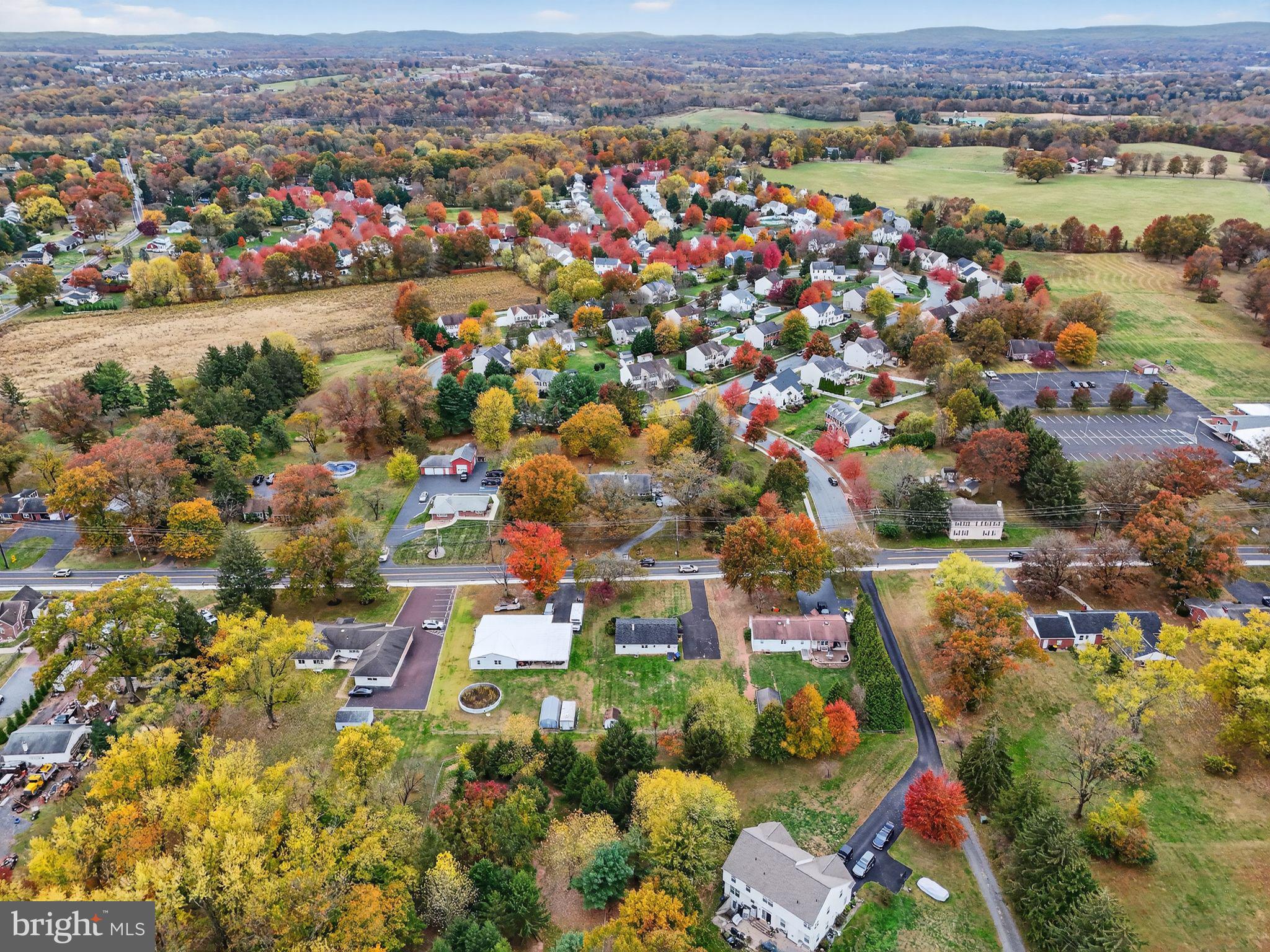 420 North Lewis Road Royersford, PA 19468 - Photo 27 of 28 an aerial view of residential houses with outdoor space
