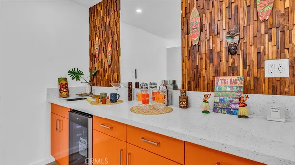 a kitchen with a sink and a window