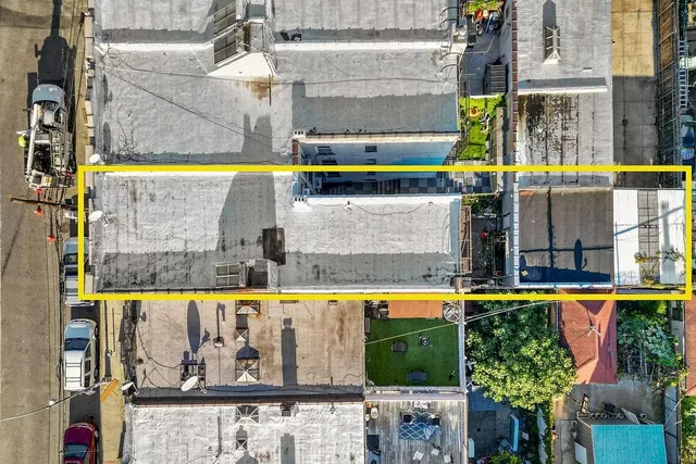 an aerial view of city