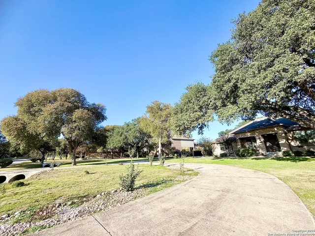 a view of outdoor space with green space