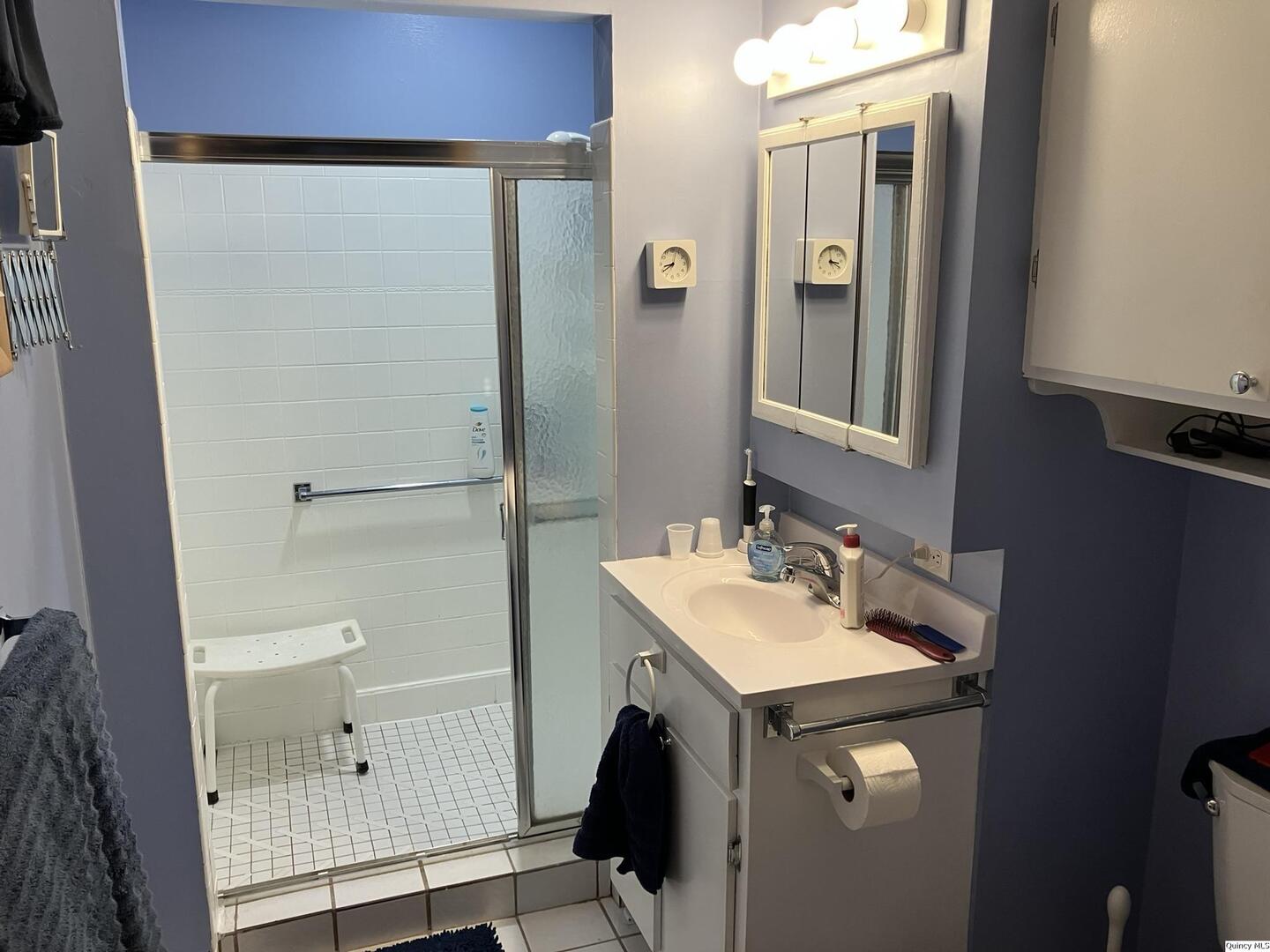 2524 Southbrook Road Quincy, IL 62305 - Photo 17 of 32 a bathroom with a sink and a mirror